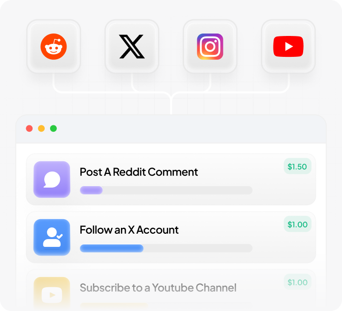 Simple tasks illustration